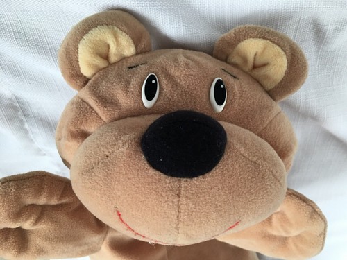 Fisher Price Happy Plush Bear Light Brown GUC
