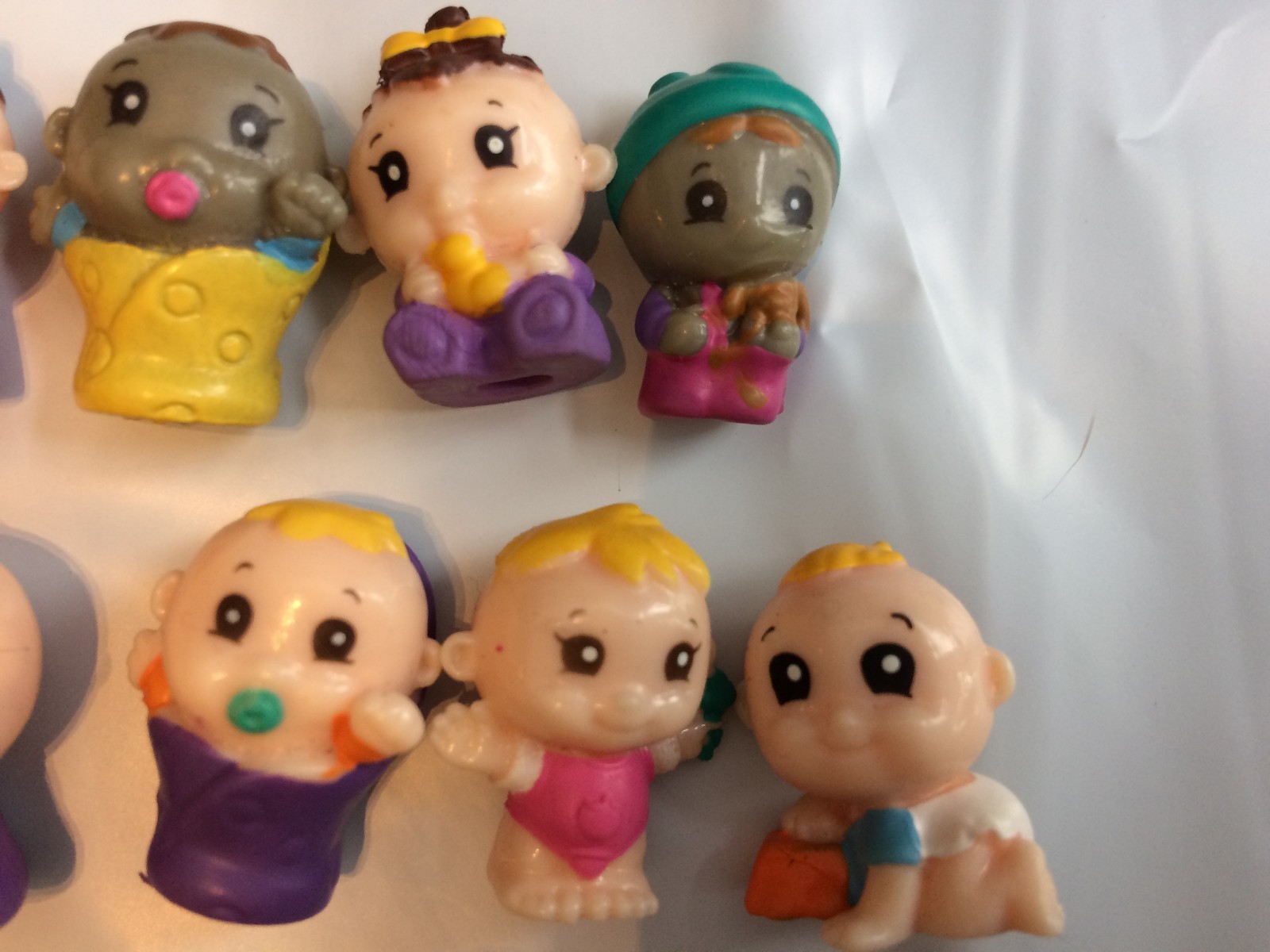 Toys Squinkies Lot 10 Babies Assorted Various Nursery Children