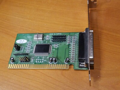 KWE-508GE Parallel Port Card w Adjustable IRQ Settings