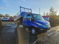 2019 ON 68 PLATE IVECO DAILY 3.0  LITRE 5OCIS L2 CREWCAB TIPPER ULEZ FREE ZONE