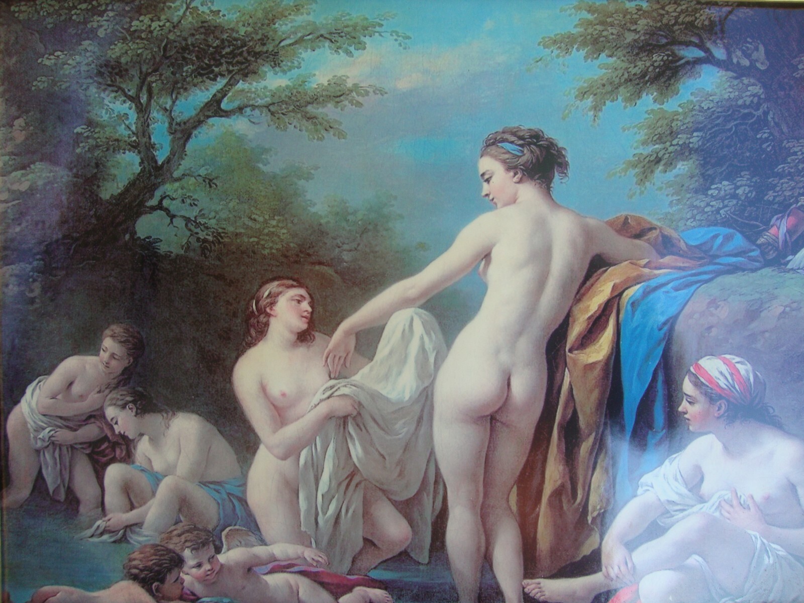 EXCEPTIONAL KPM BERLIN PORCELAIN PLAQUE RARE LARGE
