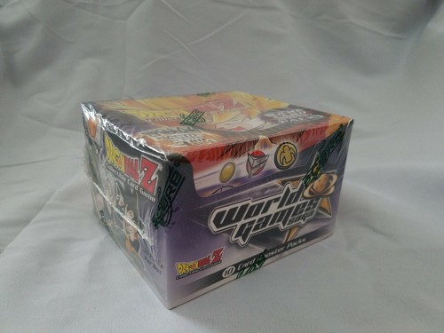 Dragonball Z CCG World Games Saga Booster Box Sealed DBZ TCG Score 2002