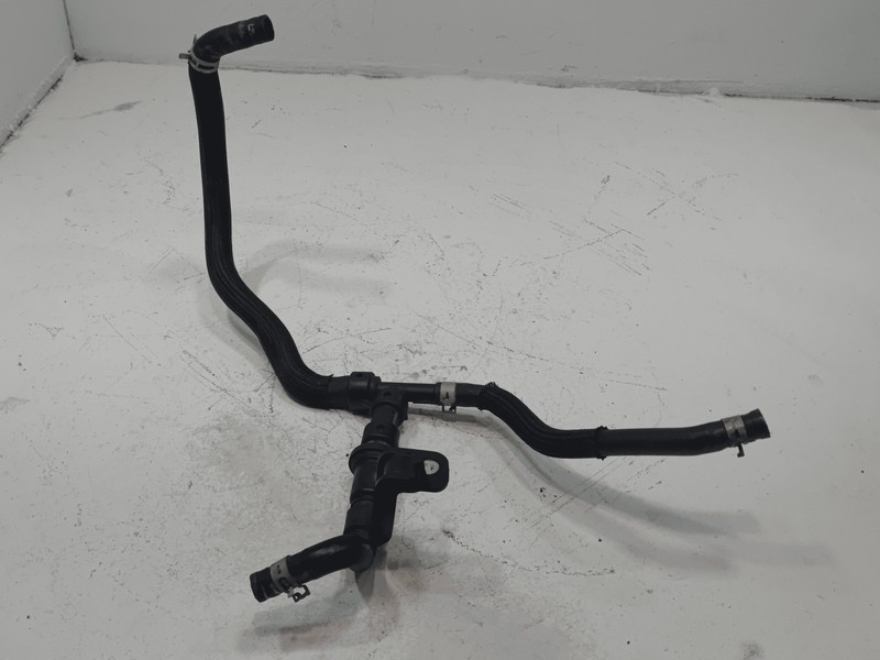 Used 2021 Nissan Rogue 2.5L Engine Radiator Water Coolant Reservoir Tank Hose OEM