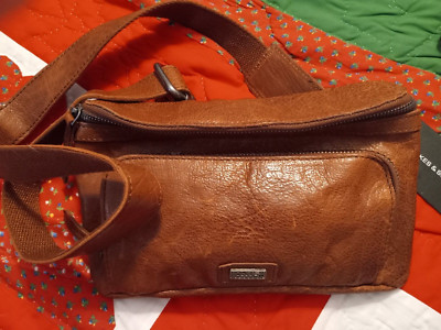 NWT Spikes and Sparrow Genuine Leather Belt Bag Fanny pack