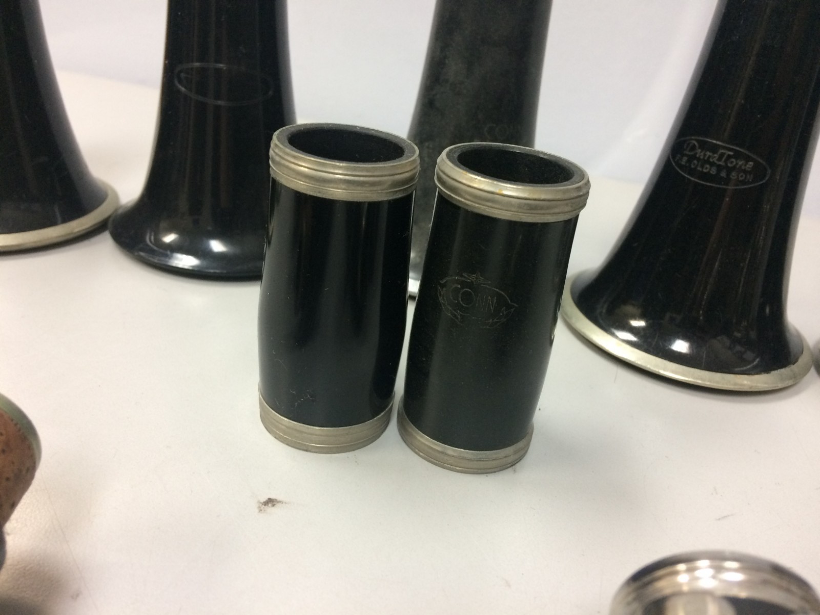Lot of Clarinet Parts for Repair or Artistic Endeavor