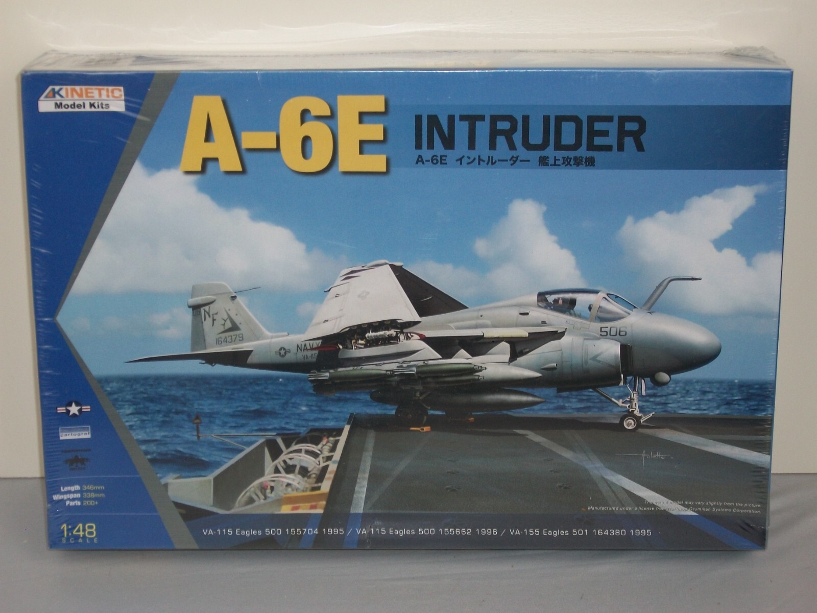 ミニカー A-6E INTRUDER Kinetic 1/48 Scale A-6E Intruder - Factory Sealed | eBay