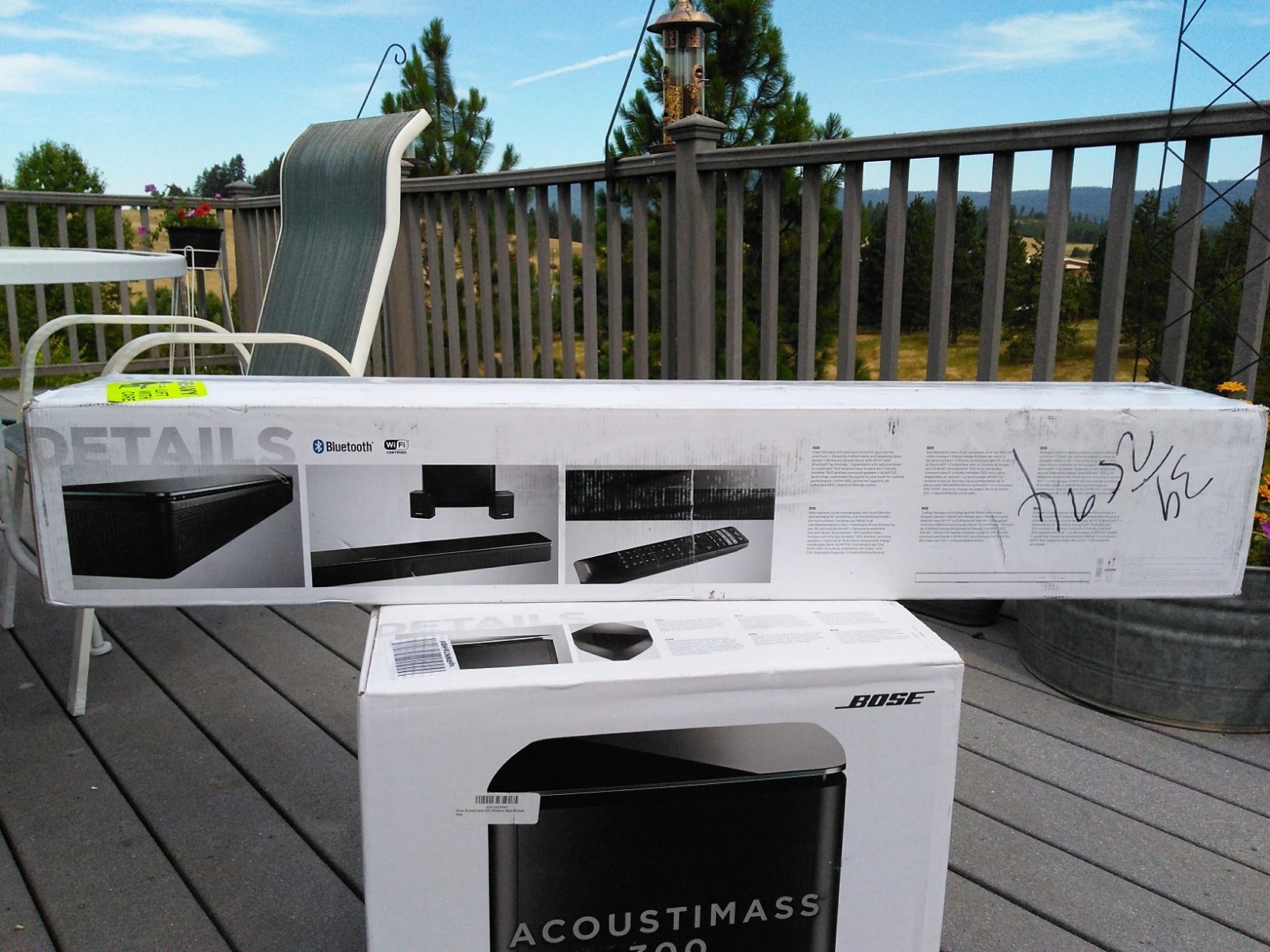 Bose 5.1 Home Theater, SoundTouch 300, Acoustimass 300, Virtually Invisible 300