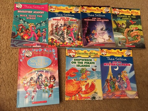 Thea StiltonシリーズとGeronimo Stilton49の絵本4冊 Amazon.com: Thea Stilton Boxed Set: Vol. #1-4 (Thea Stilton