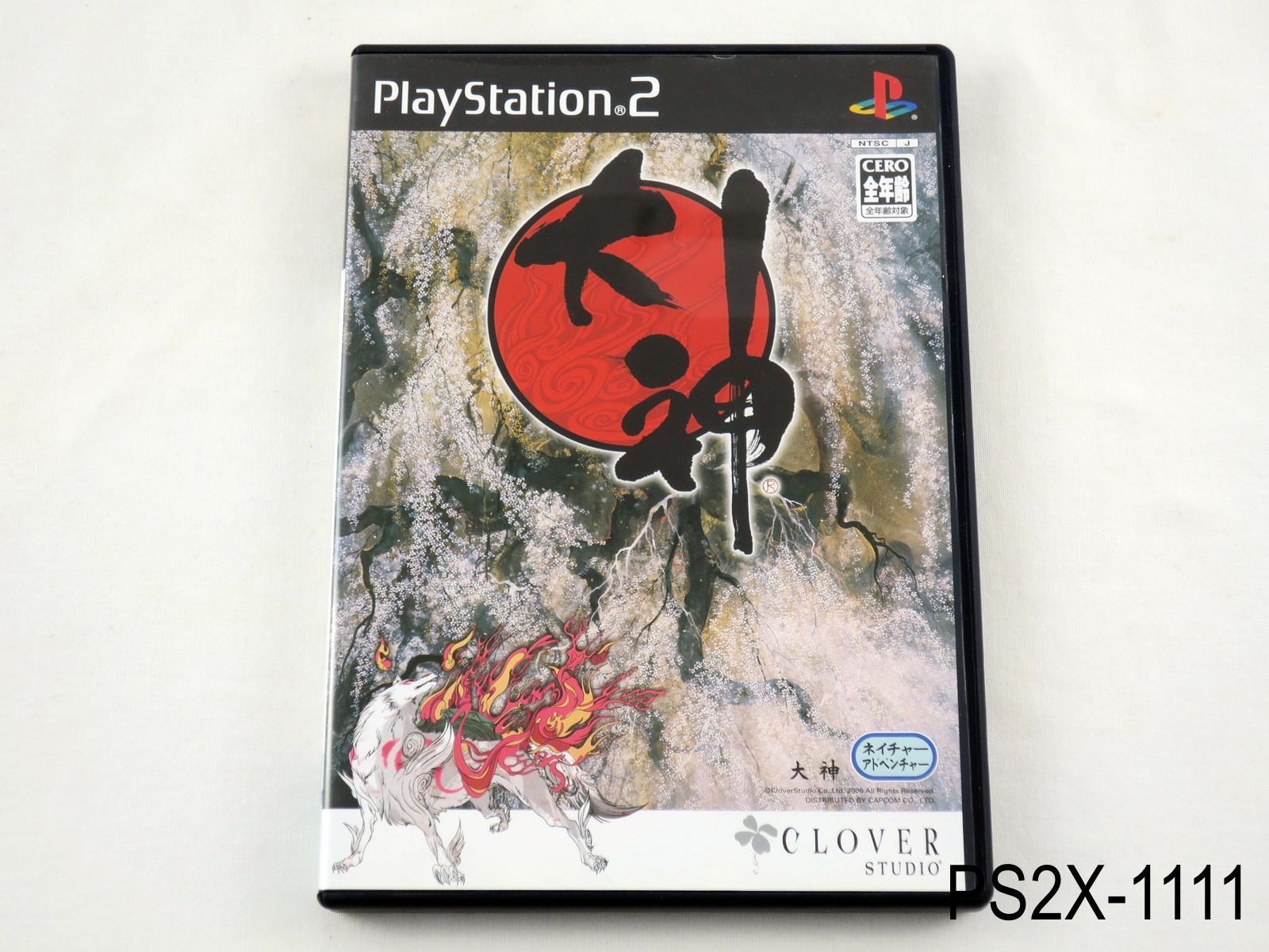 Okami Playstation 2 Japanese Import PS2 Japan JP Ookami