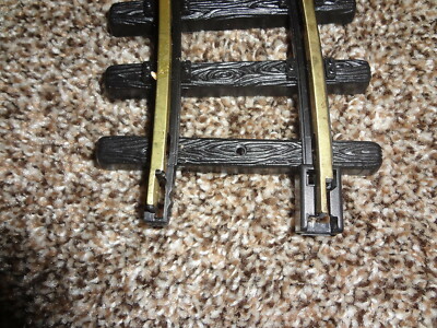 New Bright Holiday Express 3 CURVE TRACKS 384 series POLISHED train track