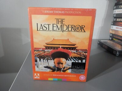 NEW  *THE LAST EMPEROR*  ARROW LIMITED EDITION 4K ULTRA HD/BLU-RAY OOP REGION B