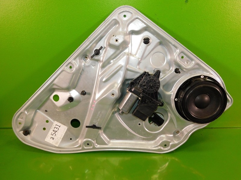 01-05 VW Passat GLX OEM driver left rear back window regulator motor panel track