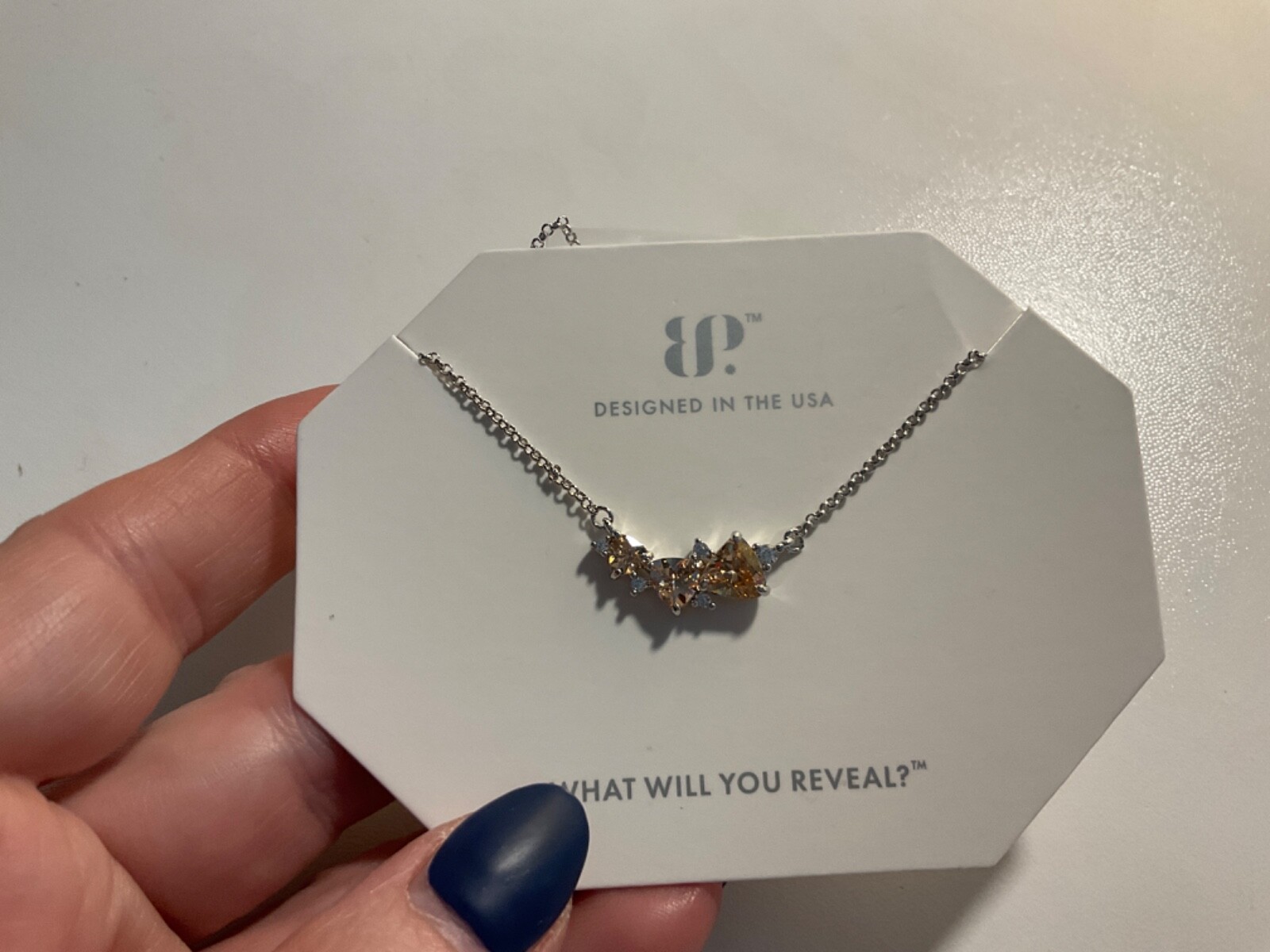 BP RBP5866 BRING BACK THE MOMENTS Necklace L/C smokey topaz