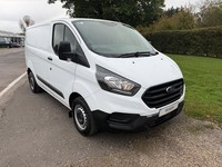 2018 18 FORD TRANSIT CUSTOM 2.0 TDCI 130BHP AIR CON EURO 6 ULEZ SWB NEW SHAPE