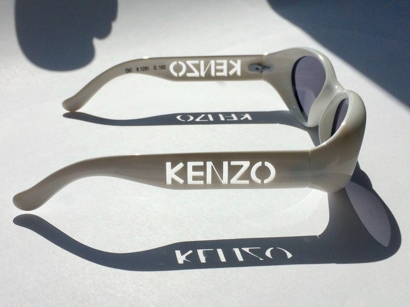 Kenzo Sonnenbrille & Etui - Selten!Â Japanisch-FranzÃ¶Sisches Design, 80er Look