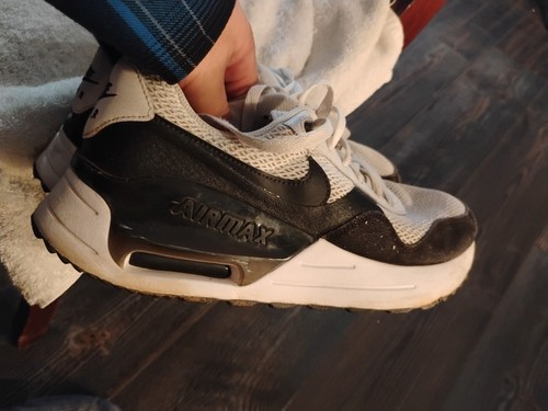 Nike Air Max Systm White Black Men's Size 11 Shoes Sneakers