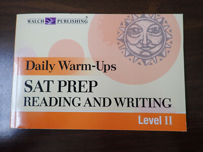 Daily Warm-Ups: SAT PREP: Reading and Writing -Level 2
