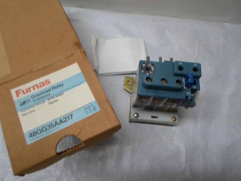 New: FURNAS ELECTRIC CO 48GG35AA217 Overload Relay