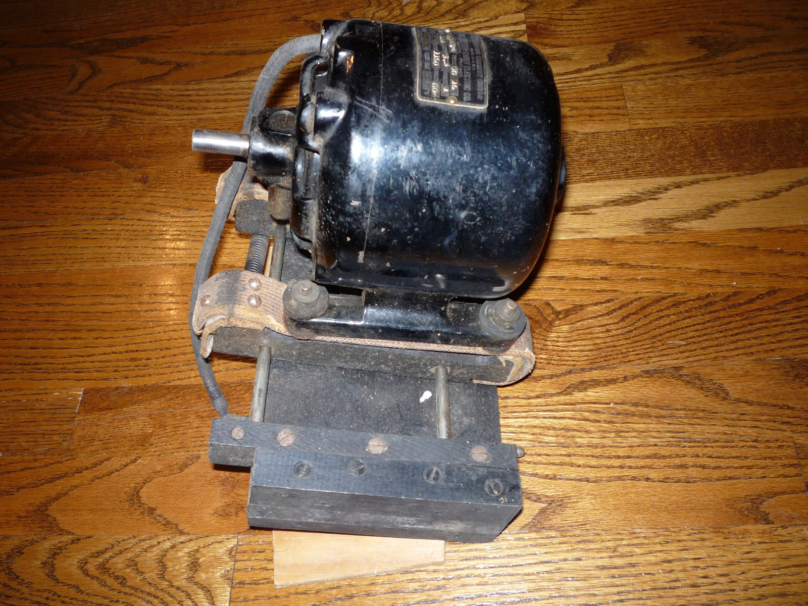 Welte Grand Reproducing Player Piano Motor Antique VTG