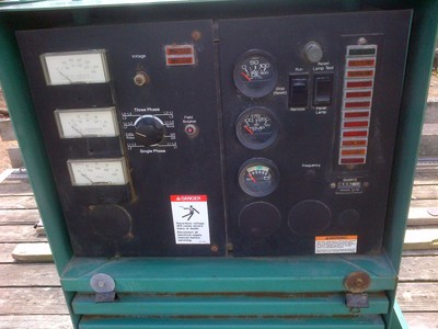 Cummins-Onan 35 KW Standby Nat. Gas Generator Set With  Onan Transfer Switch