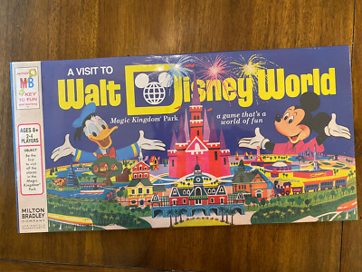2022 Disney Parks Vault A Visit To Walt Disney World Magic Kingdom Board Game