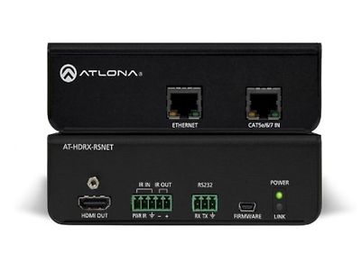 NEW Atlona AT-HDTX-RSNET HDBaseT Signal Transmitter HDMI Over CAT5e/6/7 Ethernet