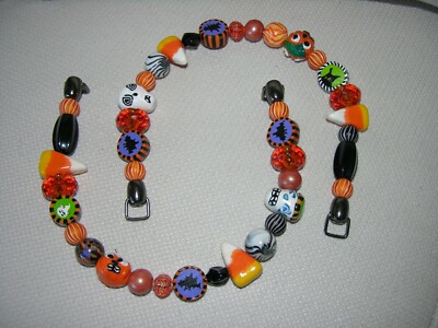 L'ATELIER Handcrafted 2 Beaded Purse Handles for Fiber Arts Purses w/ patterns!