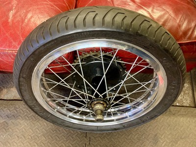 triumph spoked wheels