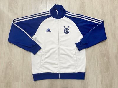 Vintage Grashopper Club Zürich Adidas Jacke y2k 2000er Trikot D5