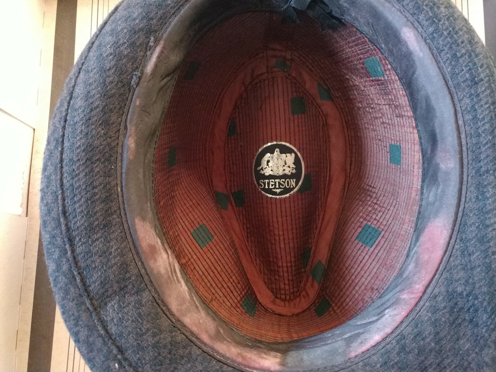 VINTAGE STETSON MENS FEDORA STYLE HAT