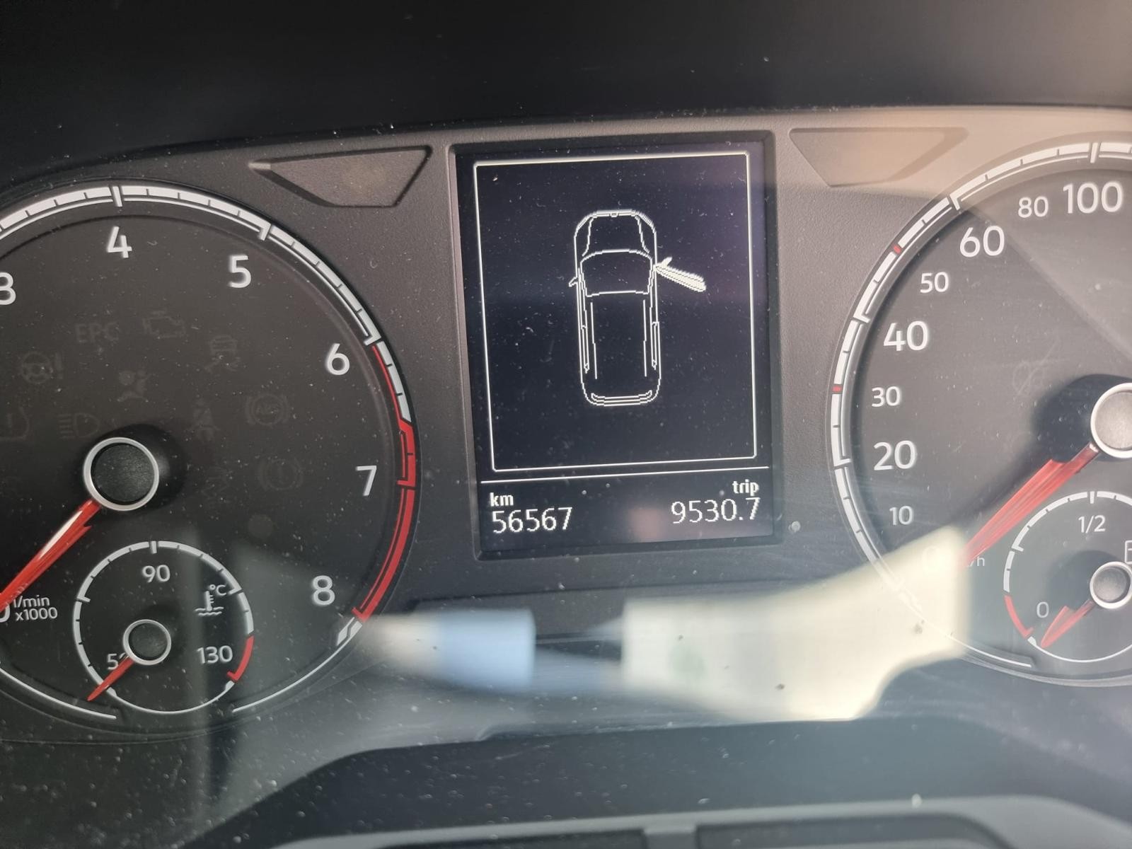 VOLKSWAGEN T-CROSS C1 01/2020-2025 RIGHT REAR CALIPER - thumbnail 2