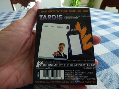 Dr. Doctor Who Sticky Notes Another Dimension Peter Capaldi , Tardis, The Daleks