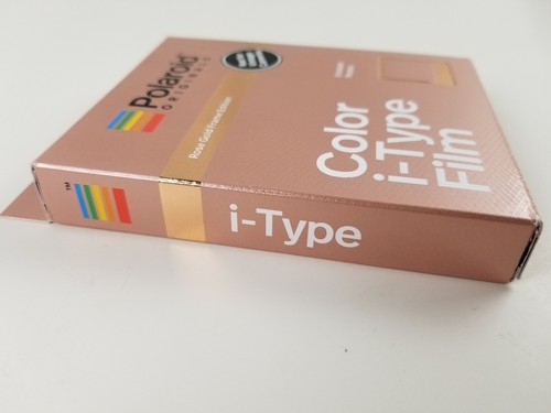Polaroid Originals Instant Color Film i-Type Rose Gold Edition 8 Pack New