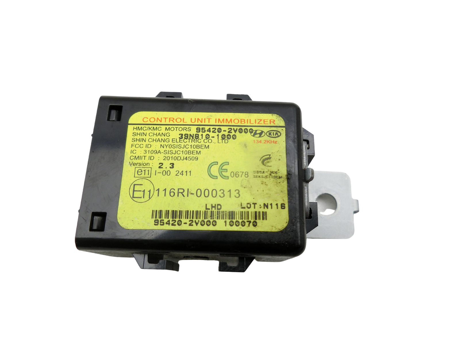 Kia Rio III UB 11-15 CVVT 1,4 80KW Wegfahrsperre ECU Steuergerät  - Bild 1