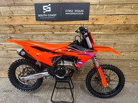 KTM SXF 250 2024 MOTOCROSS BIKE CERICOATED PARTS THROUGHOUT 