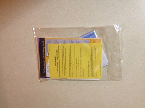 NEW SEALED SET PS2 SYSTEM INSTRUCTIONS + START UP DISC SCPH-77001 PLAYSTATION 2