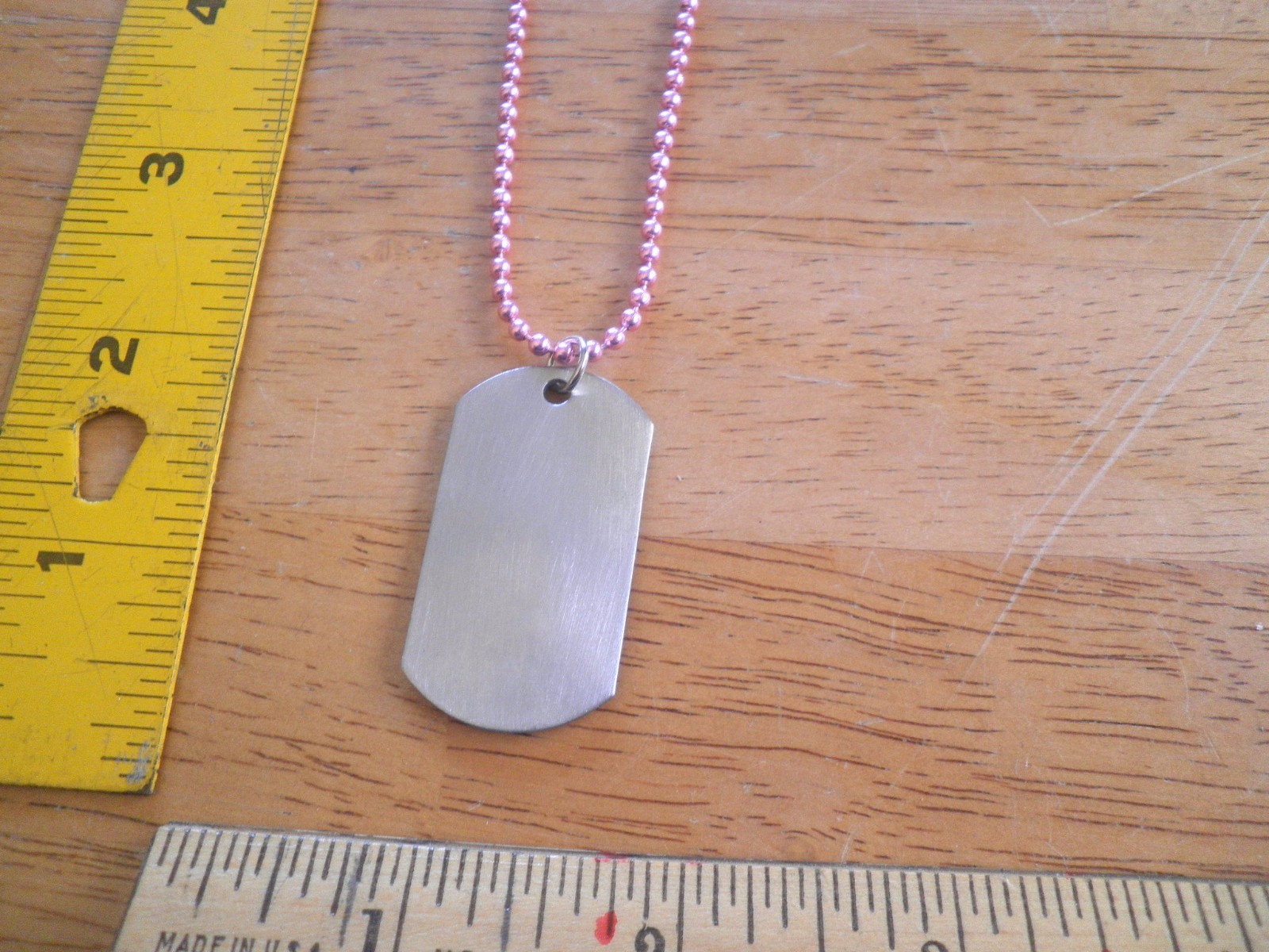 Alice in Wonderland Disney Alice necklace childs metal charm MOC