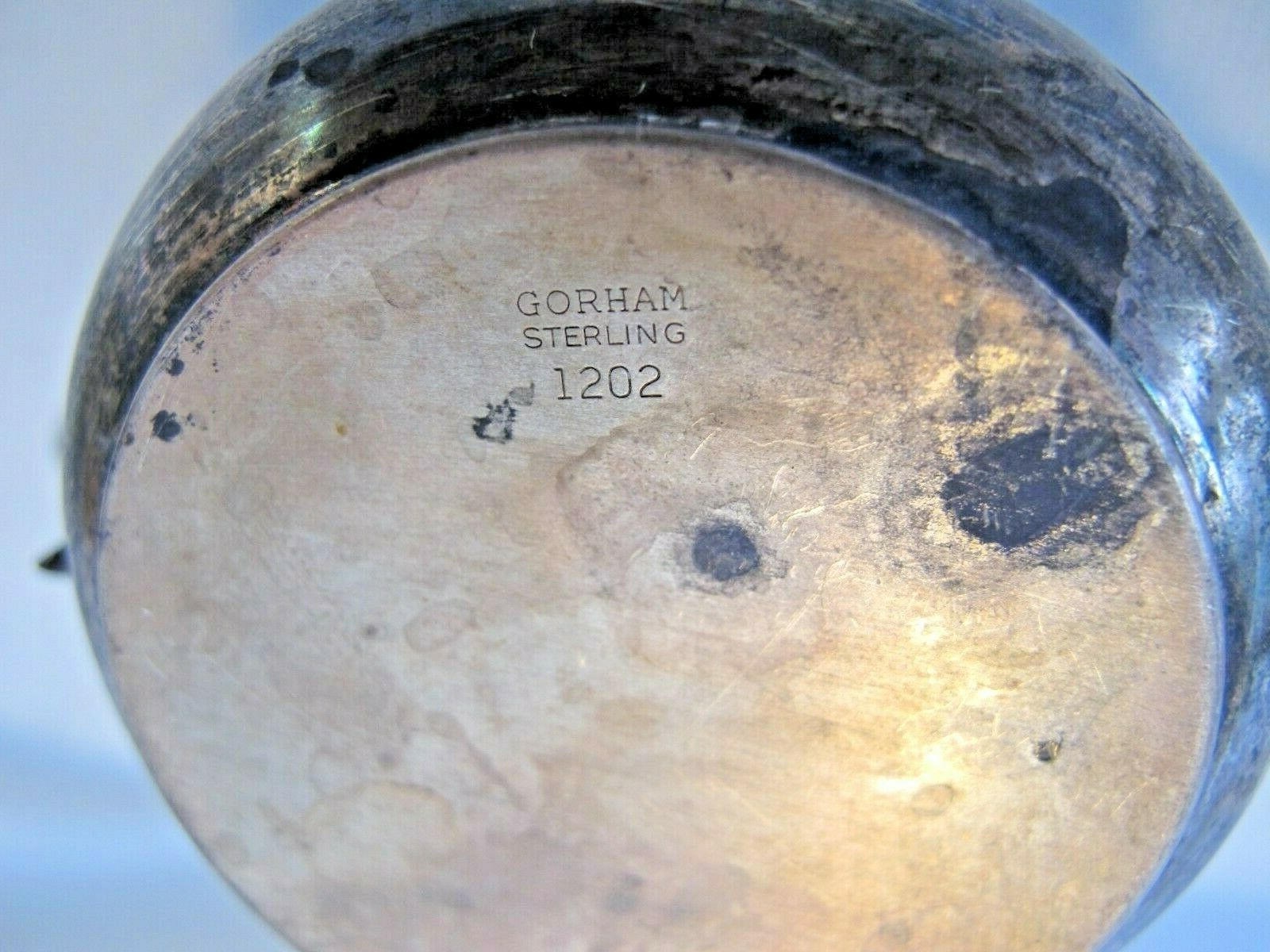 Antique Gorham Sterling Silver Small Bowl Cup w/ Handles 5 x 2