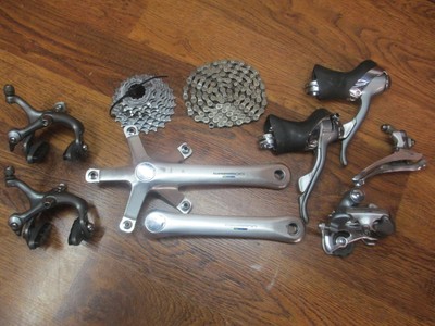 shimano 600 tricolor groupset