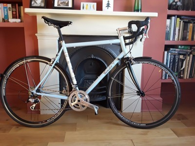 Condor Fratello steel road bike (58cm), new Centaur groupset, Zonda Wheels