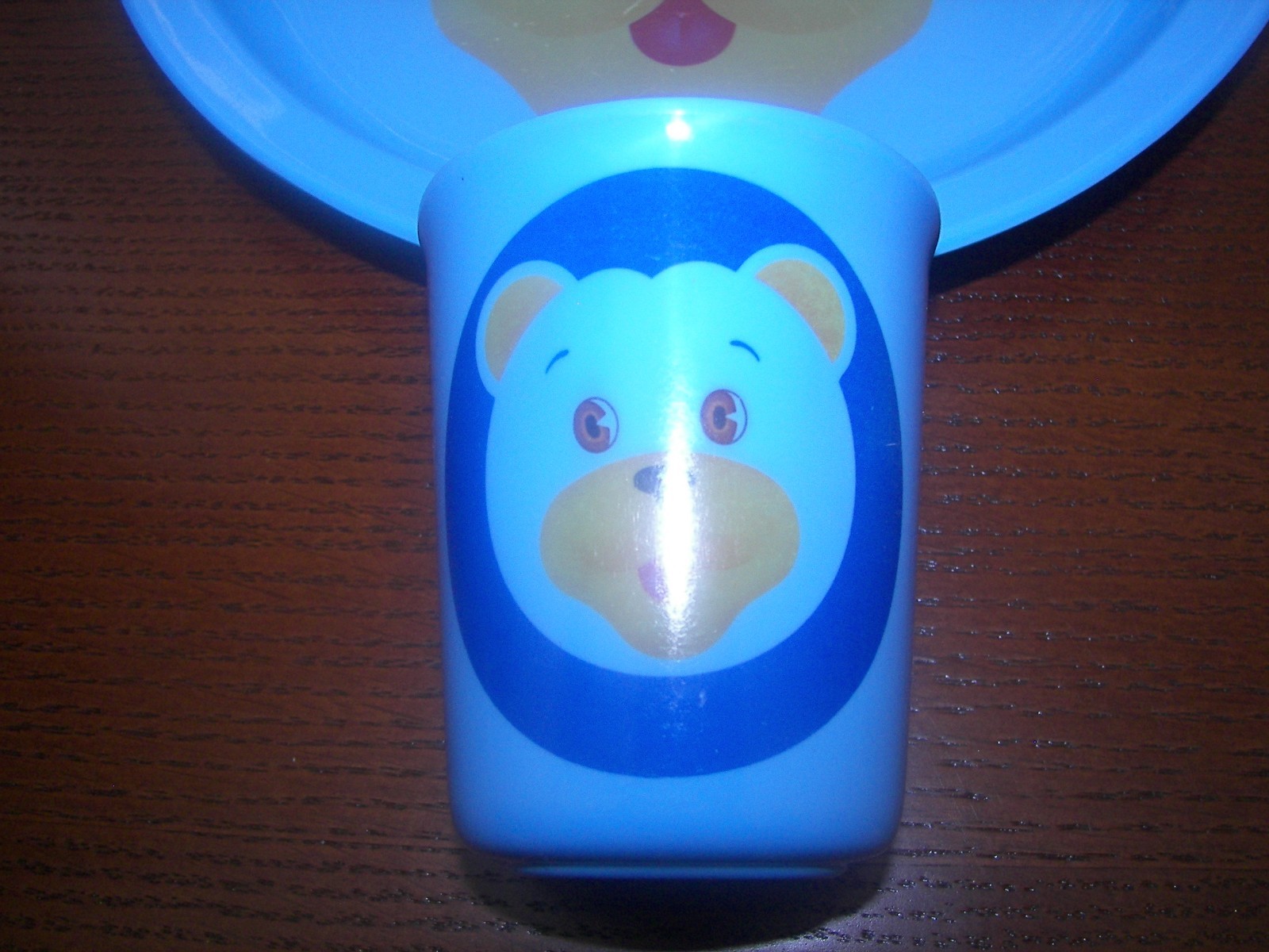 Vintage G.E.T. Melamine Bear Plate and Cup
