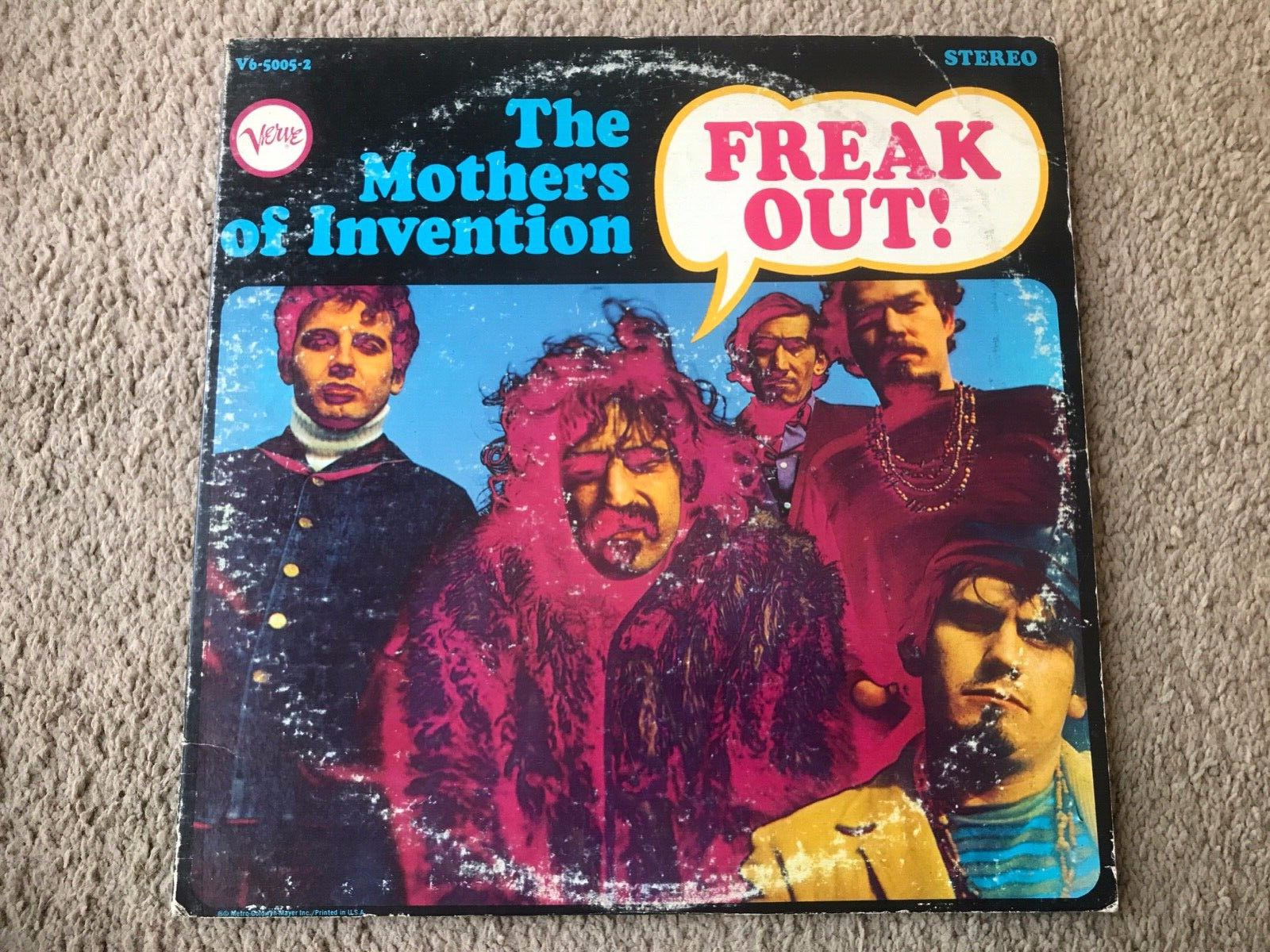 Freak Out! ~ The Mothers of Invention ~ 1966 Verve LP ~ V6