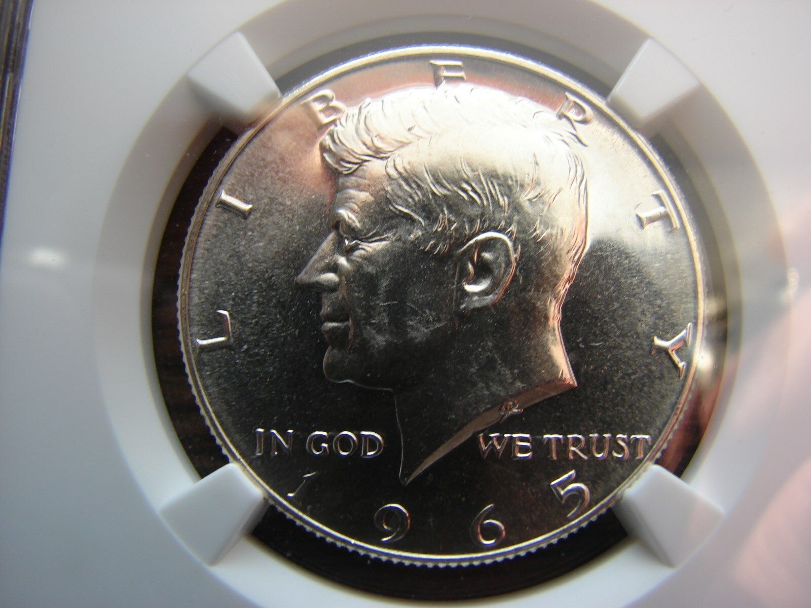 1965 SMS 40% KENNEDY 50C COIN Certified NGC MS63 MAKE OFFER!!!