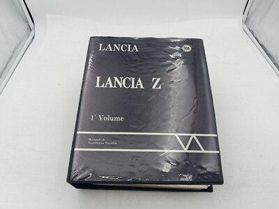 Manual De Taller Lancia Z Zeta 1° Volumen Asistencia Técnica Original Fiat. Auto