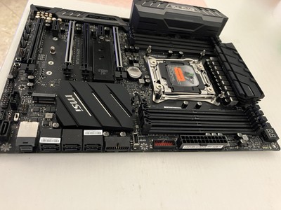 MSI X299 SLI PLUS 新品未使用品 LGA2066 MSI X299 SLI Plus MS-7A93 Ver.1.2 Intel X299 Mainboard ATX