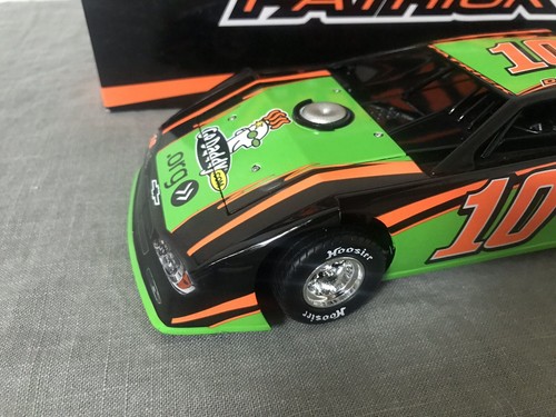 HTF 2012 #10 Danica Patrick GoDaddy Prelude Late Model Dirt Car 1/24 ONLY 1008