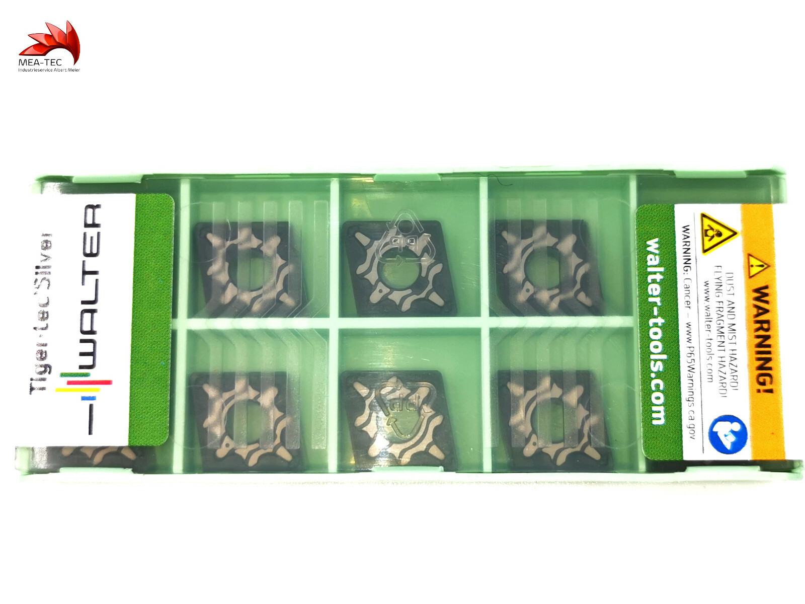 10x Walter CNMG120408-MP5 WPP10S !!RECHNUNG!! Wendeschneidplatten 6059642
