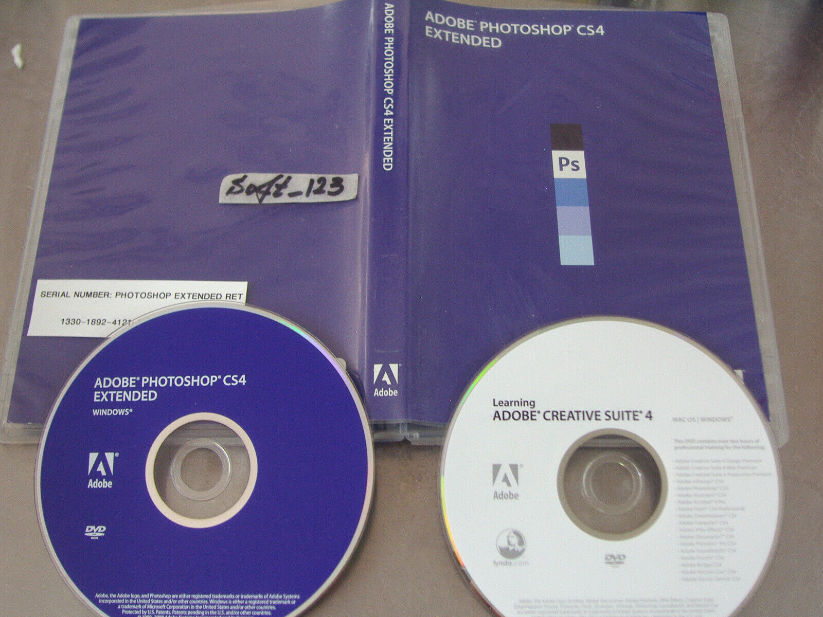 Adobe Photoshop CS4 Extended for Windows Full Retail version Adobe Photoshop CS4 Extended for Windows Full Retail version
