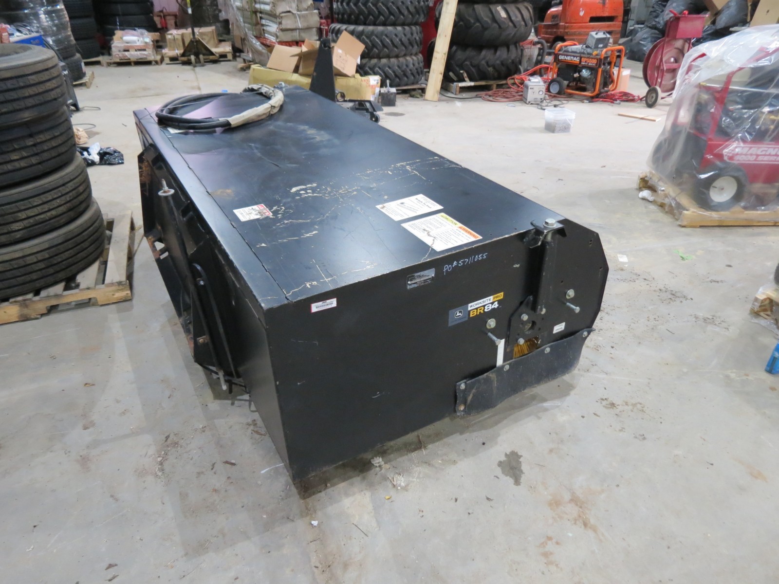 John deere BR84 worksite 84