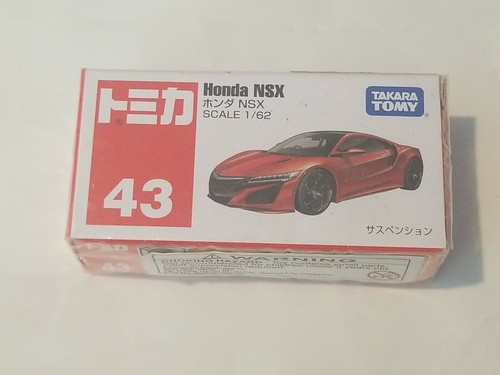 TOMICA Tomy No. 43 HONDA NSX 1/62 SCALE NEW IN BOX(K47) | eBay
